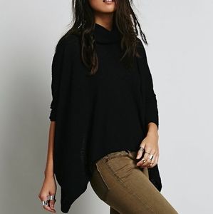 FREE PEOPLE BEACH World Traveler Pullover In Black XS.